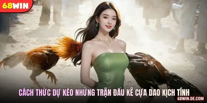 Cách thức dự kèo những trận đấu kê cựa dao kịch tính