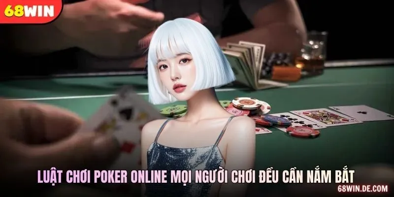 Luật chơi poker online mọi người chơi đều cần nắm bắt